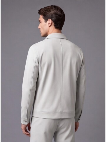 Taş Rengi Safari Cep Comfort Fit Fermuarlı Spor Takım
