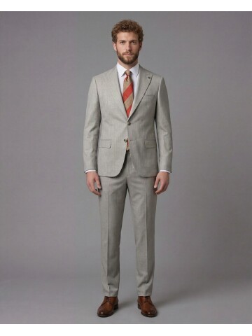 Stone Peak Lapel Comfort Fit Mens Suit